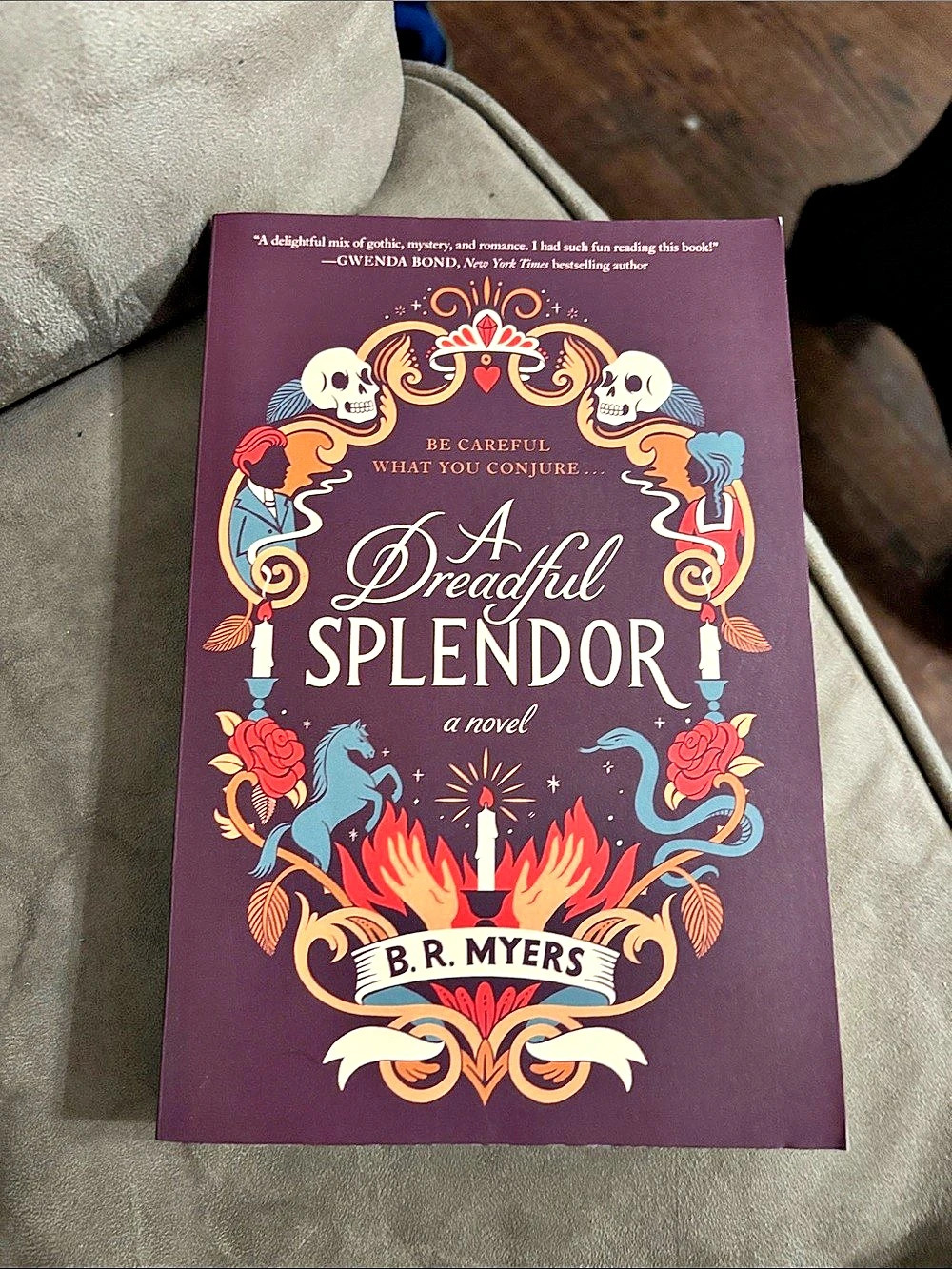 William Morrow A Dreadful Splendor by B.R. Myers Novel Paperback